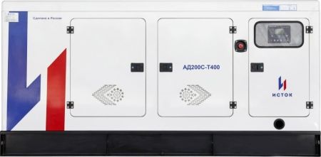 Дизельный генератор Исток АД200С-Т400-РПМ35 в кожухе с АВР фото