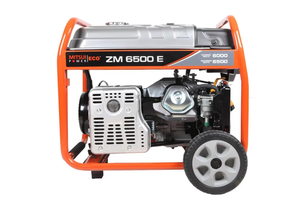 Бензиновый генератор Mitsui ZM 6500 E переносной фото