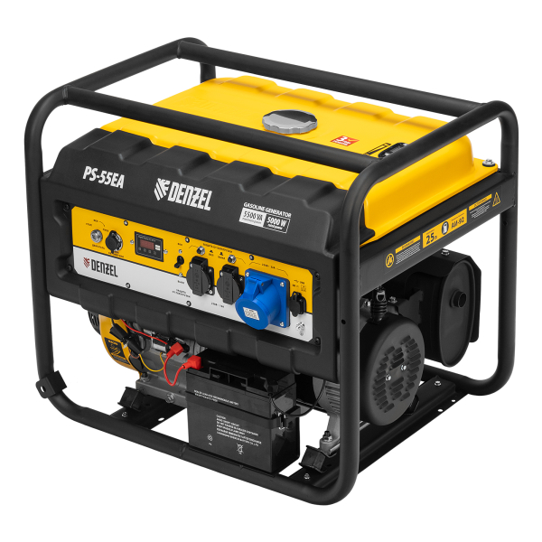 Бензиновый генератор DENZEL PS 55 EA фото