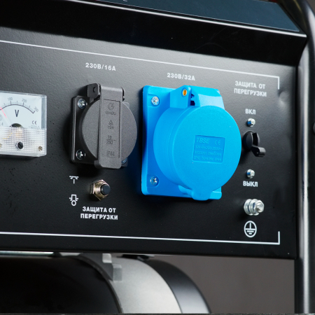 Бензиновый генератор Fubag PRG 5000 ES генератор + Комплект колес и ручек для электростанций в ПОДАРОК фото
