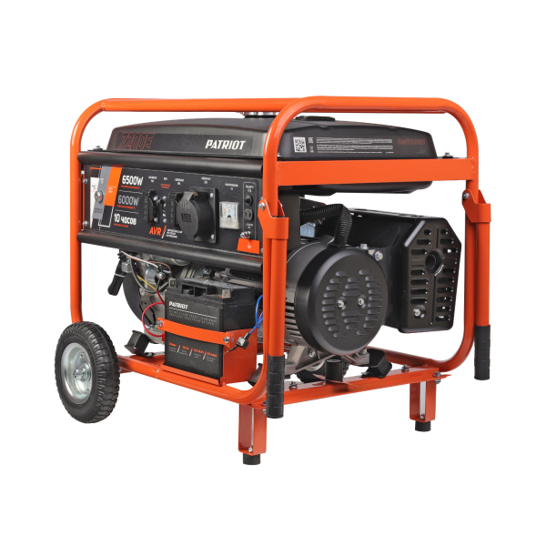 Бензиновый генератор PATRIOT SRGE 7200 E фото