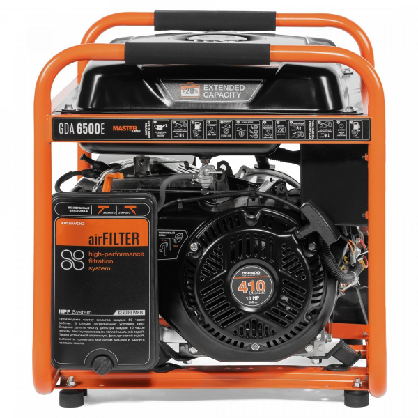 Бензиновый генератор DAEWOO GDA 6500E портативный фото