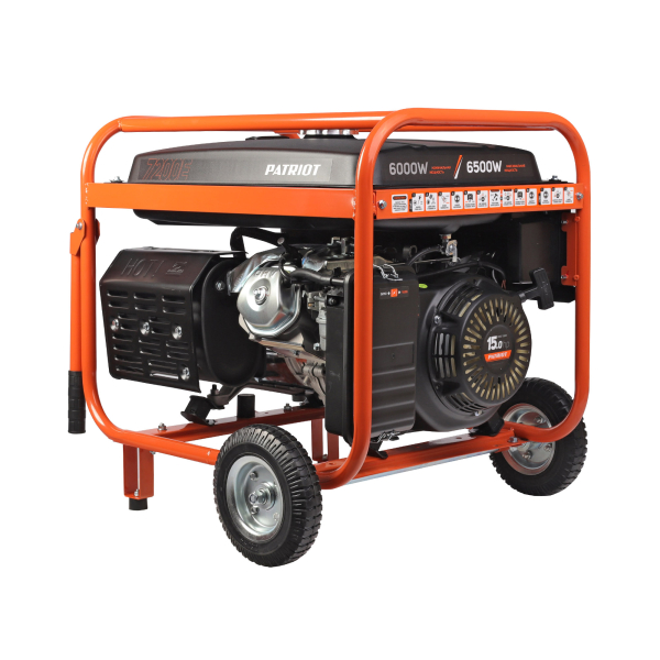 Бензиновый генератор PATRIOT SRGE 7200 E фото
