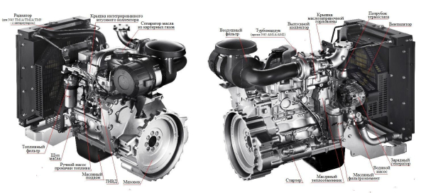 Дизельный генератор ТСС АД-50С-Т400-1РМ20 016259 промышленный фото