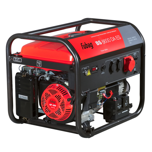 Бензиновый генератор Fubag BS 6600 DA ES портативный фото