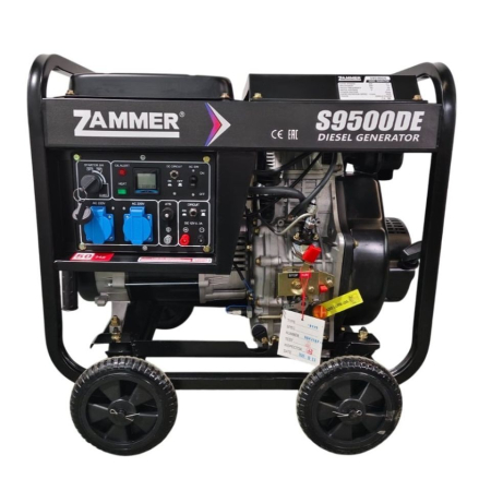 Дизельный генератор Zammer S9500DE фото