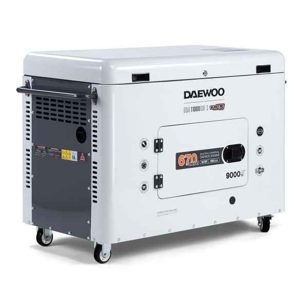 Дизельный генератор DAEWOO DDAE 11000DSE-3 DDAE 11000DSE-3 переносной Дизельный генератор DAEWOO DDAE 11000DSE-3 DDAE 11000DSE-3 переносной фото