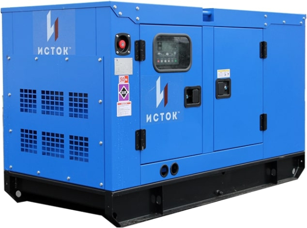 Дизельный генератор Исток АД16С-Т400-РПМ15 в кожухе  бесшумный фото