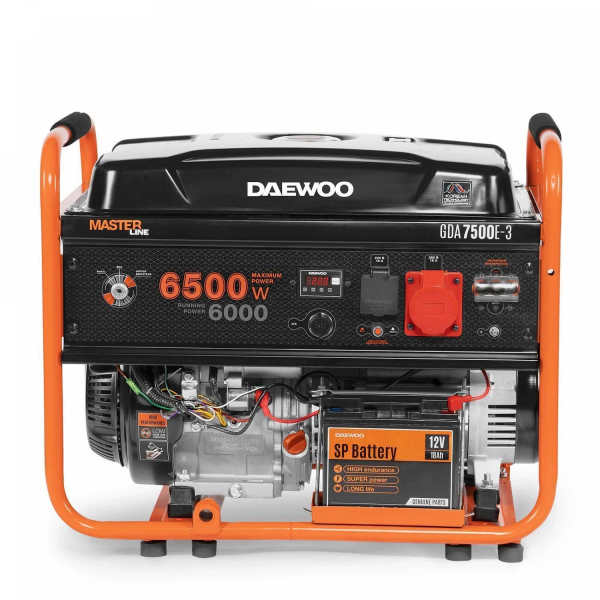Бензиновый генератор DAEWOO GDA 7500E-3 для дома Бензиновый генератор DAEWOO GDA 7500E-3 для дома фото